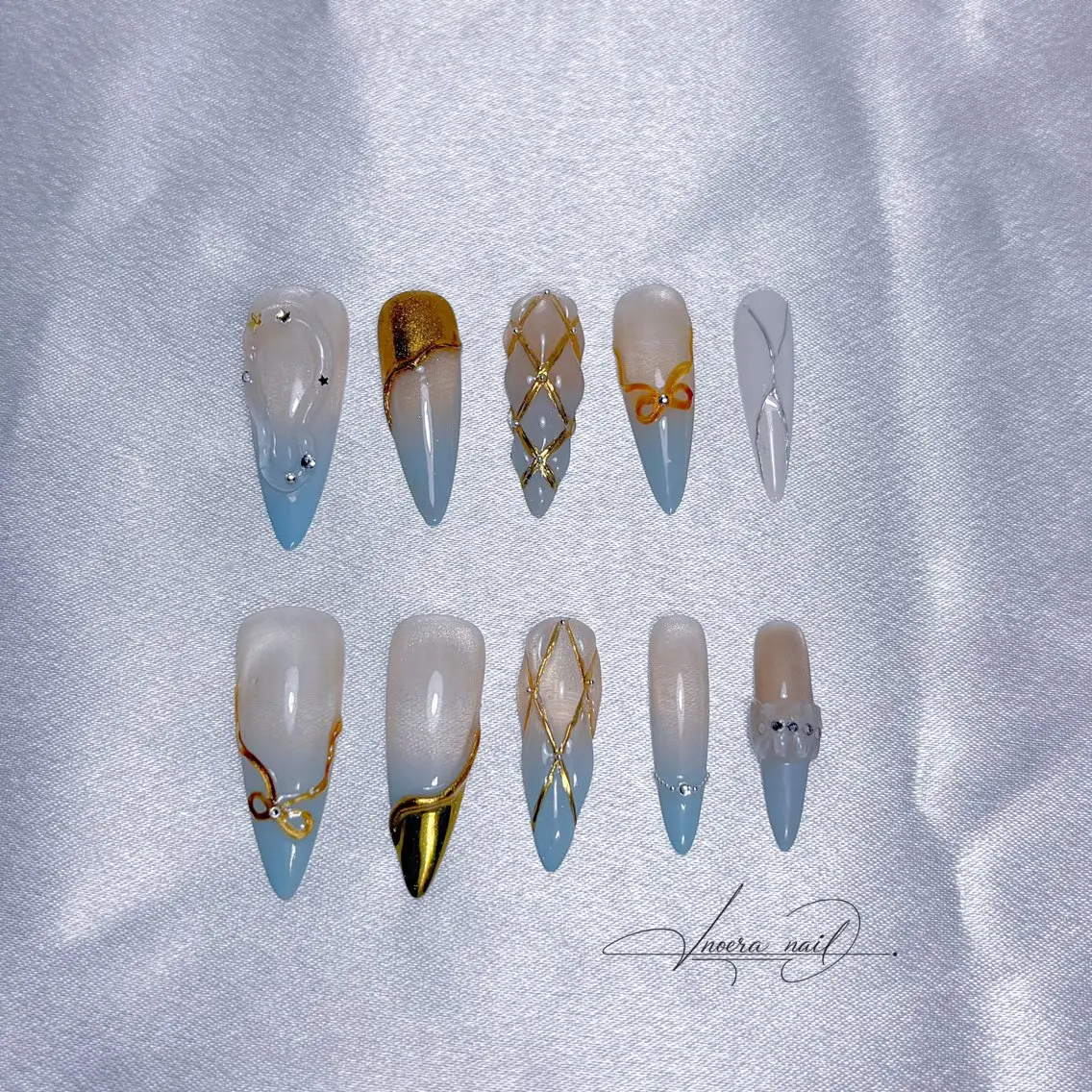 ネイル ハンドネイル Yuii 🌟 Noera Nailのネイルデザイン