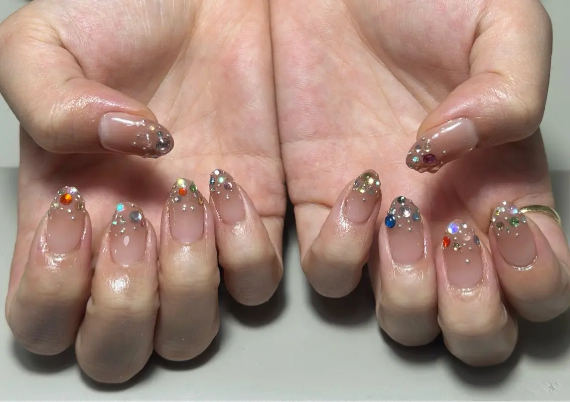 ネイル ハンドネイル ハンドケア 🍑 momo_nailのネイルデザイン