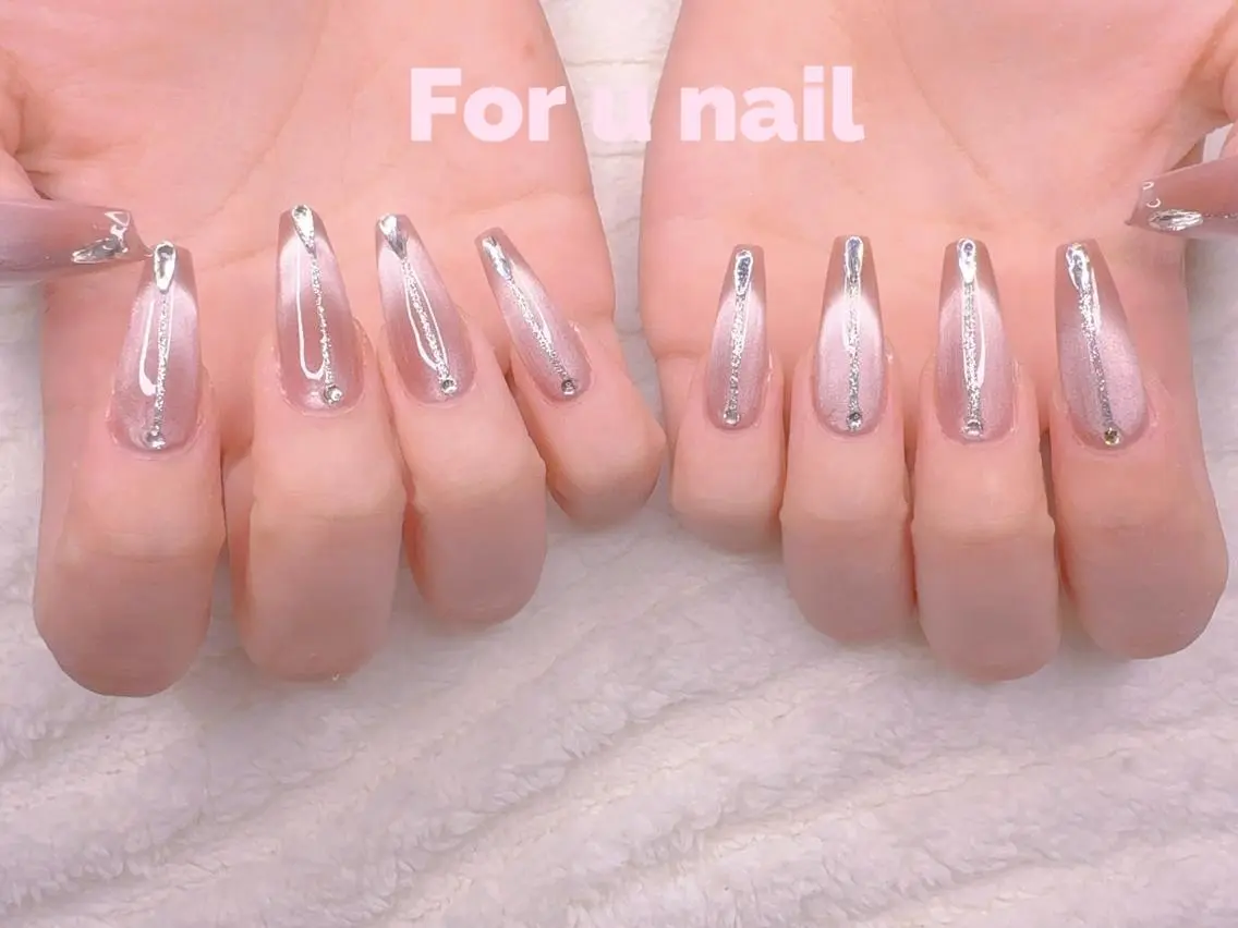 ネイル 成人式 韓国ネイル オフィスネイル ハンドネイル ハンドケア For U nail スカルプ専門店のネイルデザイン