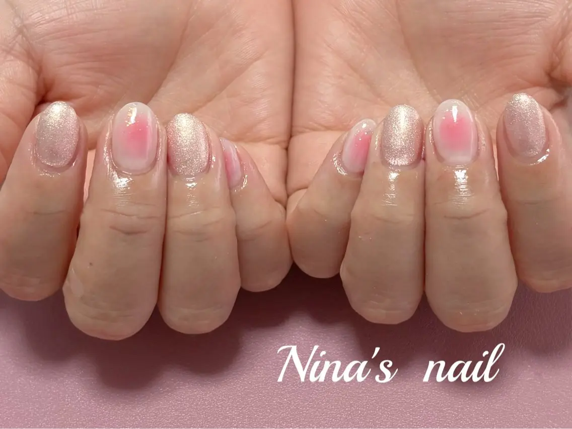 ネイル オフィスネイル ハンドネイル Nina's nailのネイルデザイン