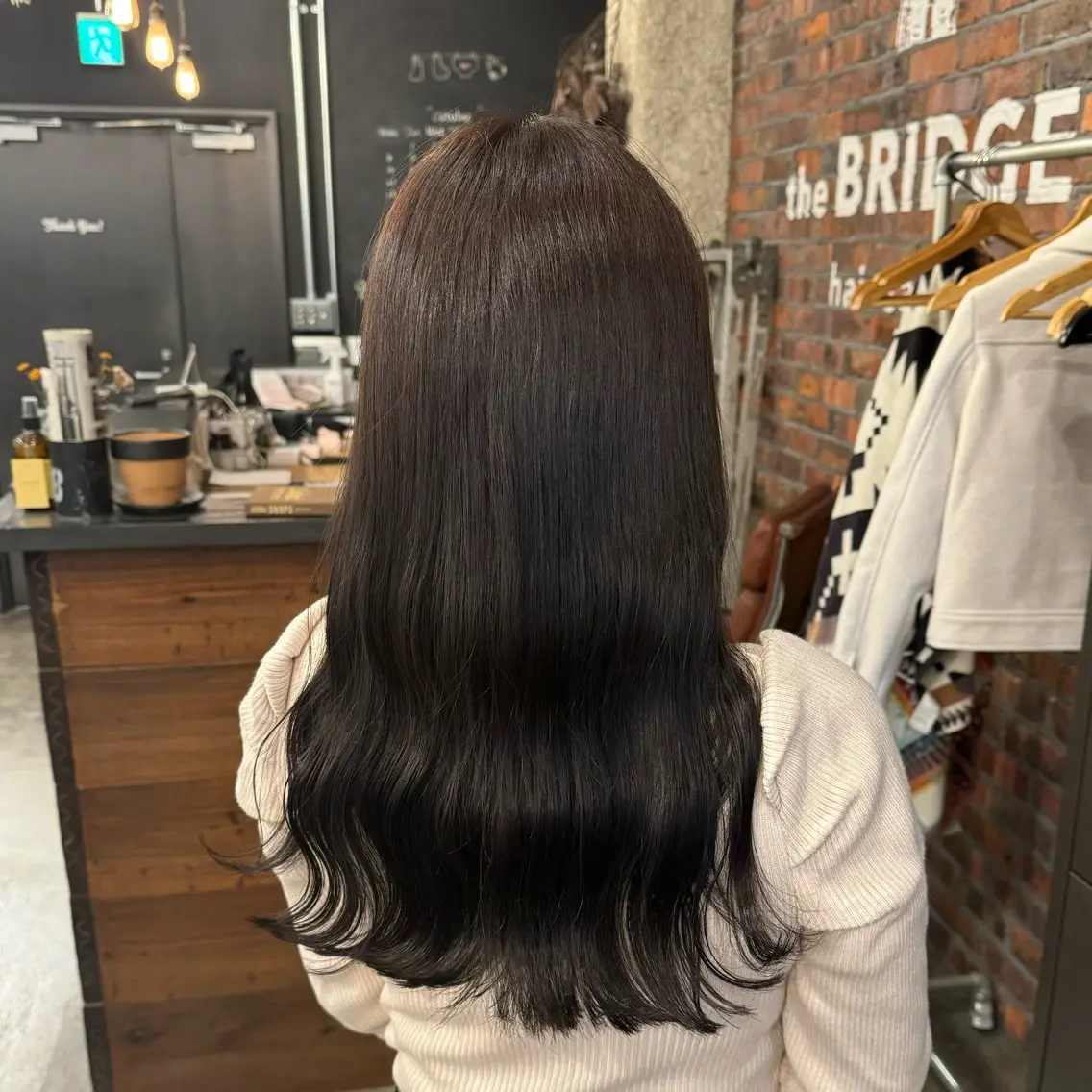 ロング カラー theBRIDGE/ 神谷ゆうなのヘアスタイル