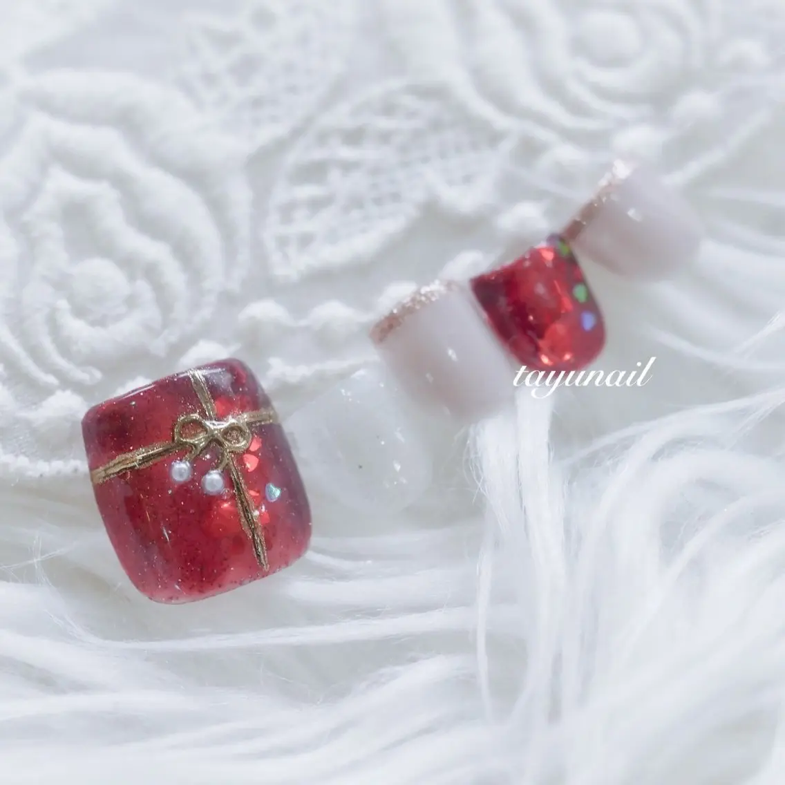 ネイル アートネイル ジェルネイル パラジェル ネイルサロン 【たゆnail】小中のネイルデザイン