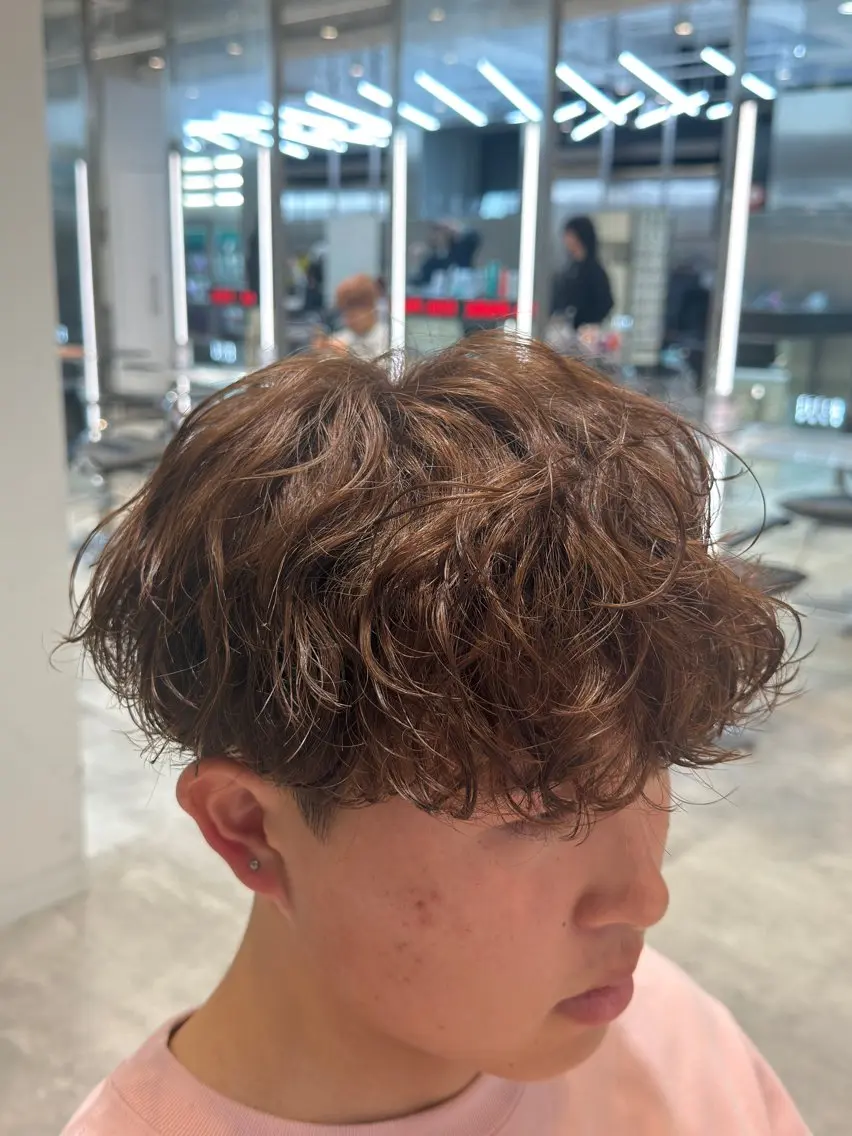ショート パーマ カット パーマ fifth 児玉達哉 当日予約🙆のヘアスタイル