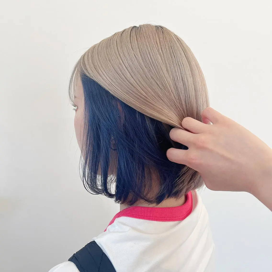 ミディアム カラー ブリーチ 🌷お洒落推しカラー moe🐰🌷のヘアスタイル