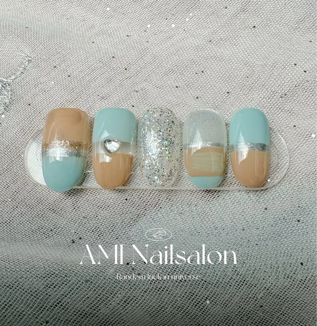 ミディアム ハンドネイル AMI Nailsalonのネイルデザイン