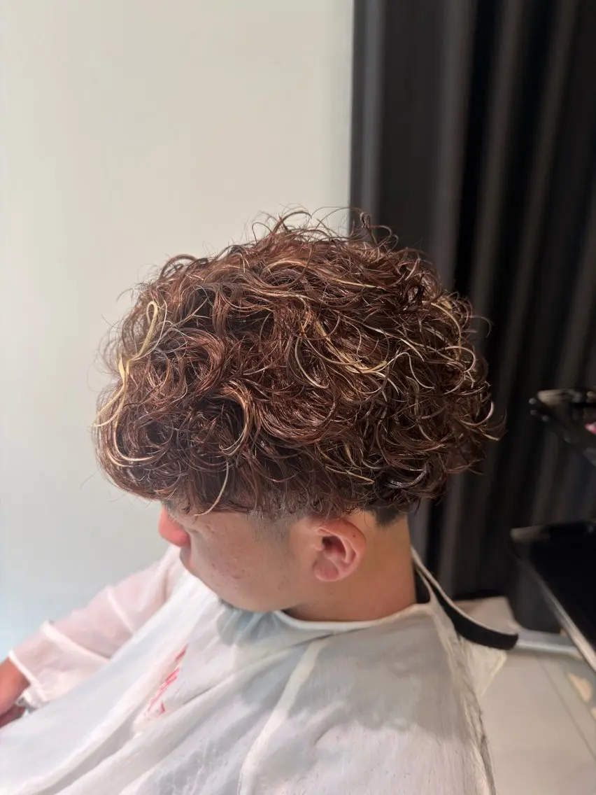 ショート パーマ カット パーマ 今野 優のヘアスタイル