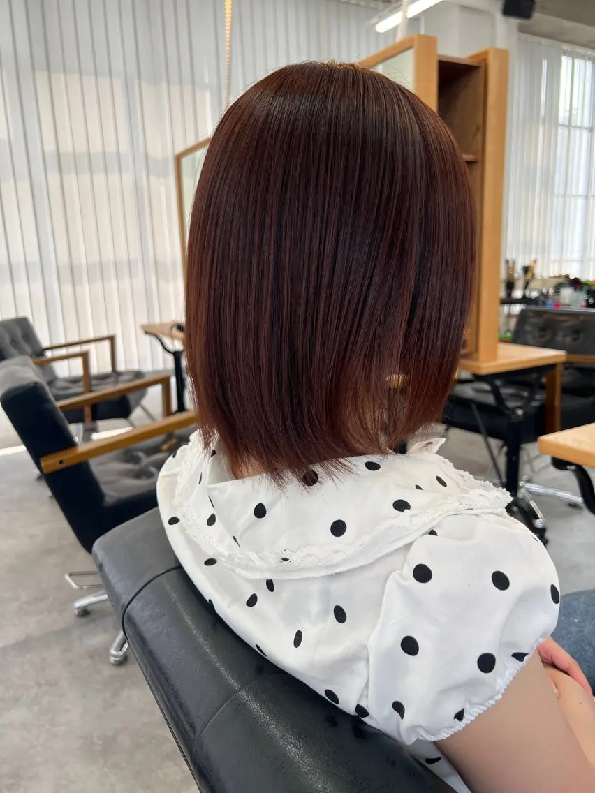 ショート カラー オレンジ カット ヘアカラー ショートカット/ 岡山駅前/KAZUのヘアスタイル