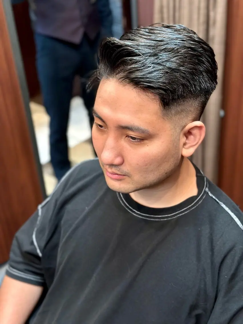 ショート メンズ 深田 千尋のヘアスタイル