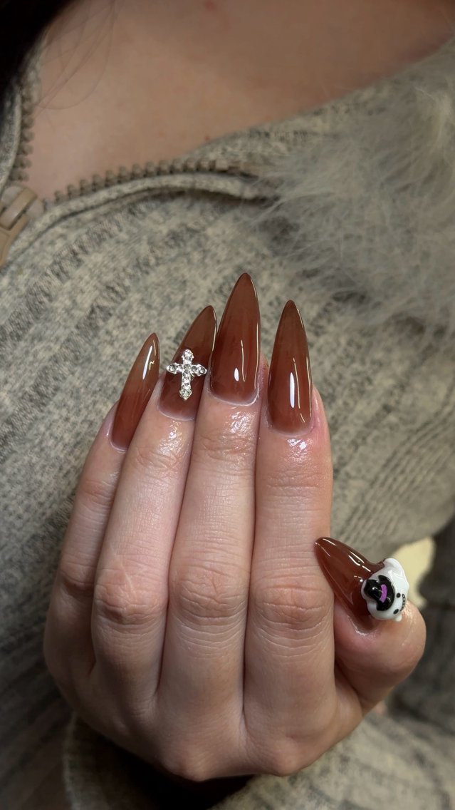 ネイル 持ち込み ワンホンネイル ハンドネイル AKIKO NAILのネイルデザイン