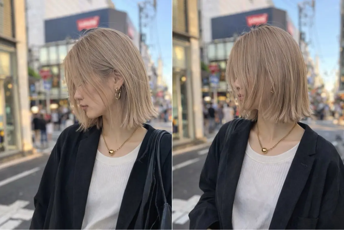 🥰ブリーチオンカラー(ダブルカラー)+プチトリートメント✨の写真