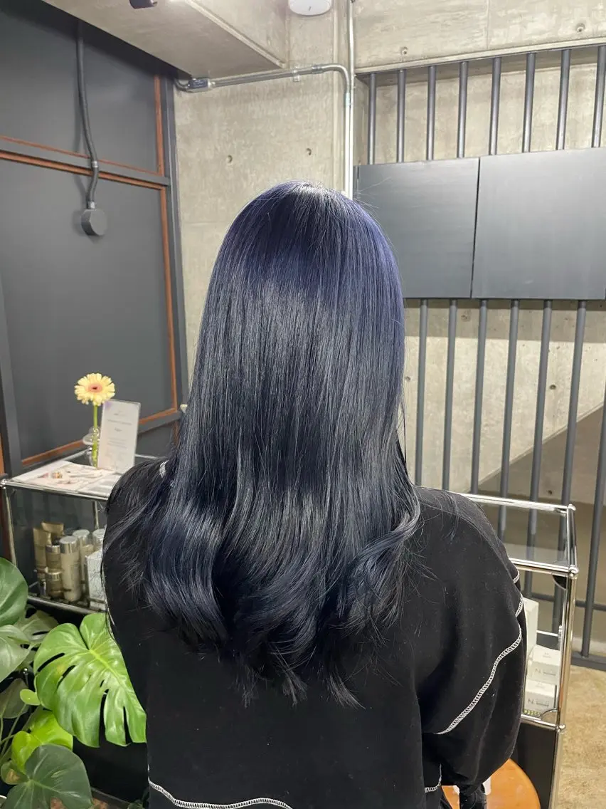 ロング カラー カット ヘアカラー レイヤー/透明感 カラー ☽EMIRIのヘアスタイル