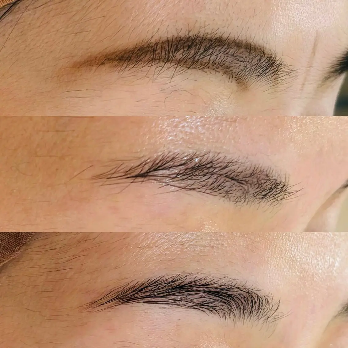 垢抜け🌟眉フルコース【似合わせ眉デザイン】&【眉WAX】&【毛流れ矯正】8800→7040眉毛少なめさんにもお勧め♪の写真