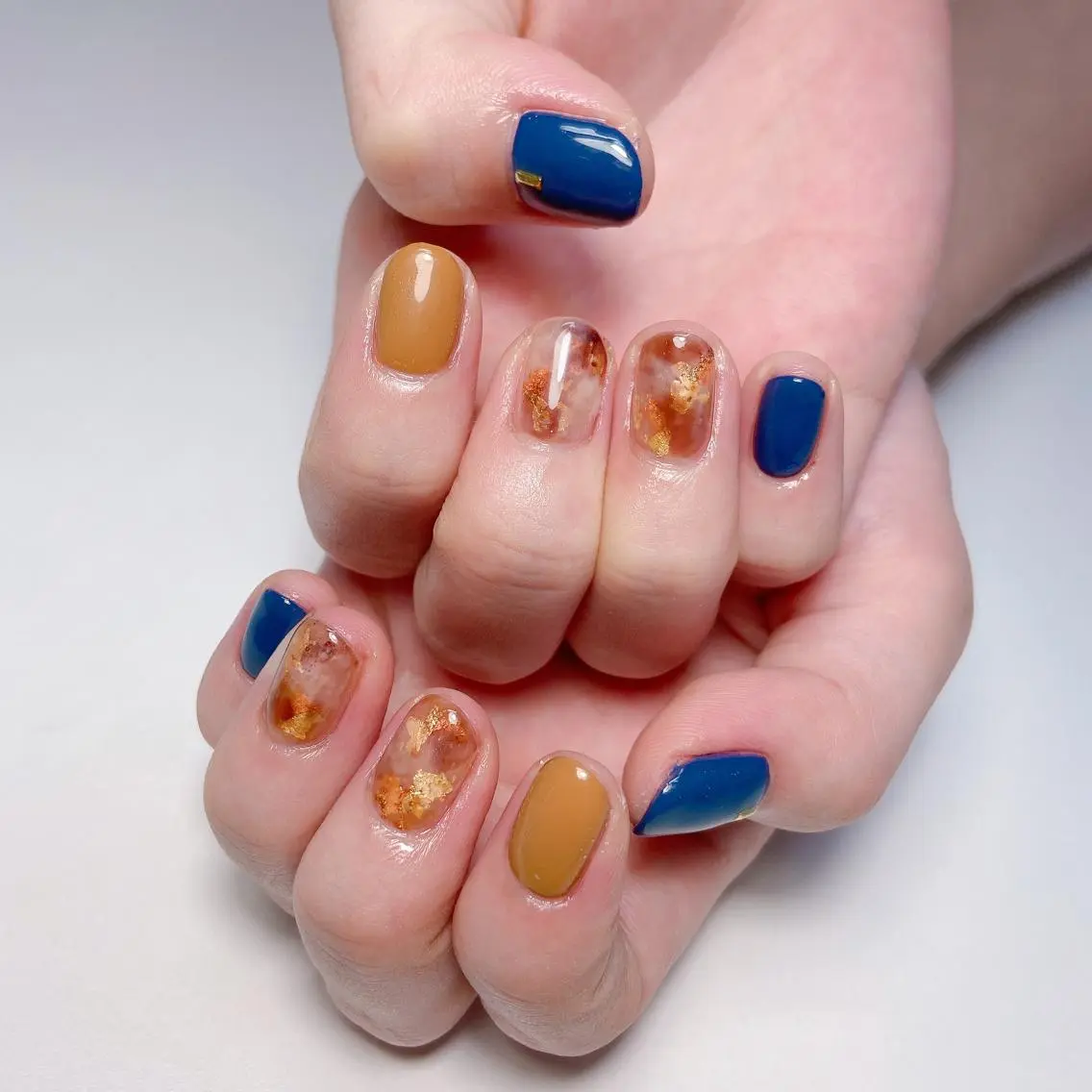ネイル ニュアンスネイル ハンドネイル nailsalon REJOICEのネイルデザイン