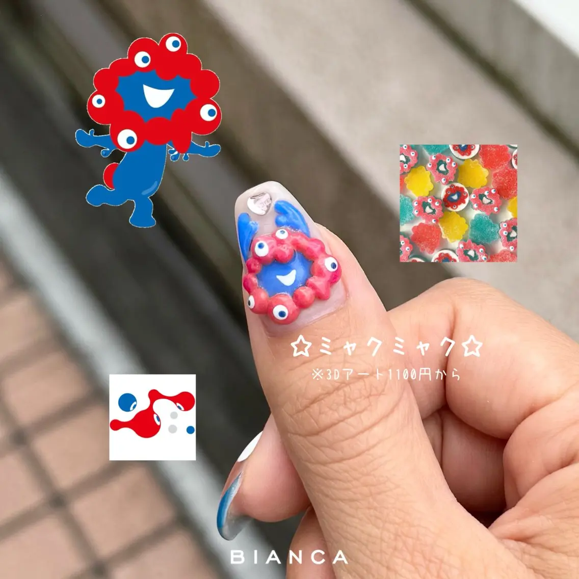 ネイル アートネイル ハンドネイル Bianca大宮 Nail*森澤のネイルデザイン