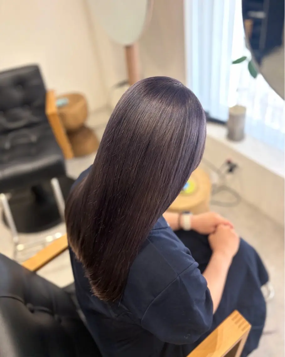 カラー ブリーチ ラベンダーカラー ブリーチカラー 🦋RANA🦋のヘアスタイル