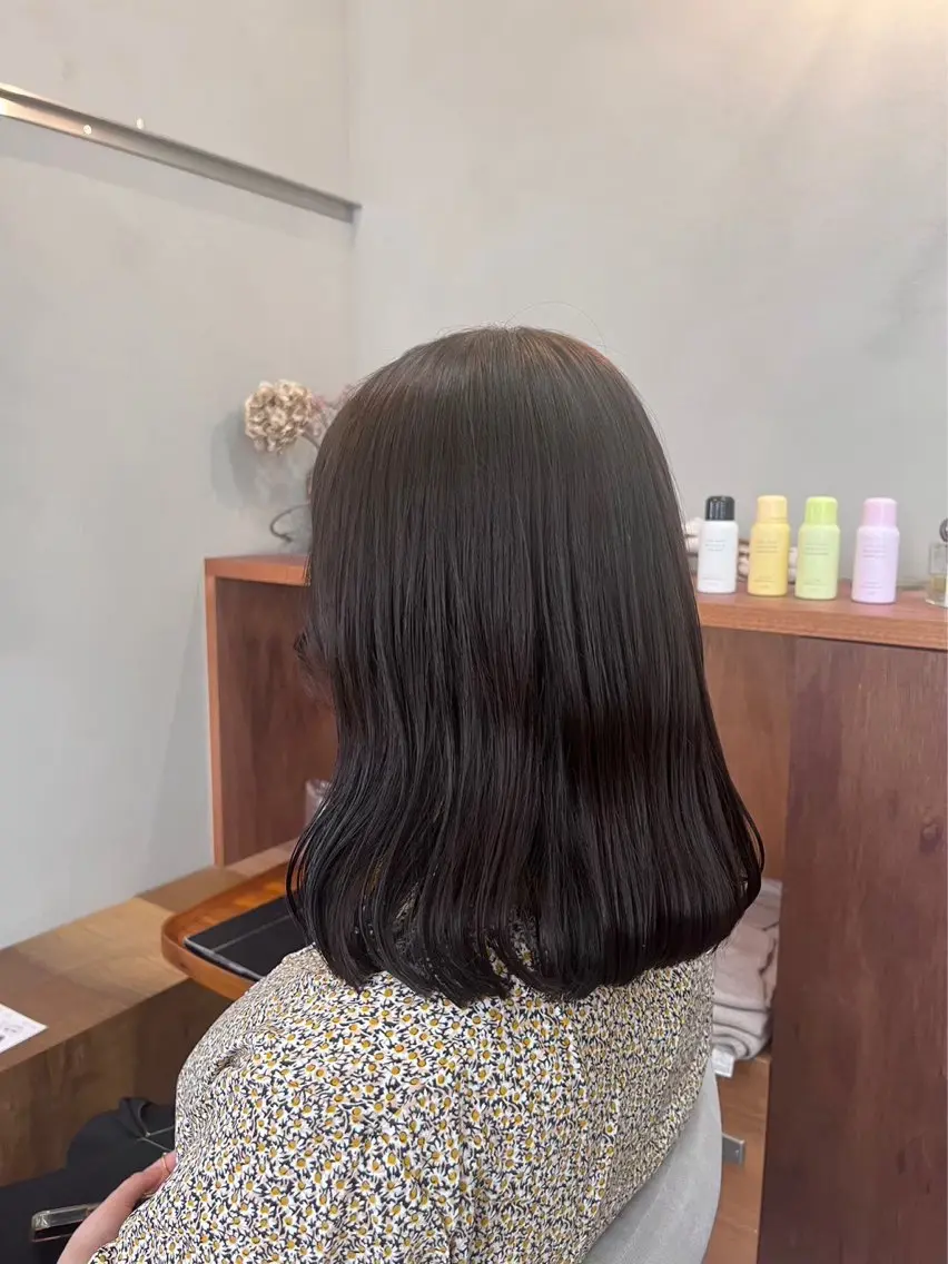 ミディアム カラー 🌹花屋併設🌹 横山 洋幸のヘアスタイル