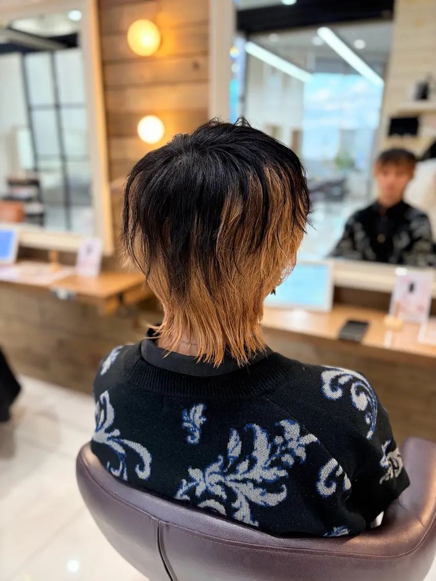 ショート カット メンズパーマ/ウルフ /似合わせカット滉一のヘアスタイル
