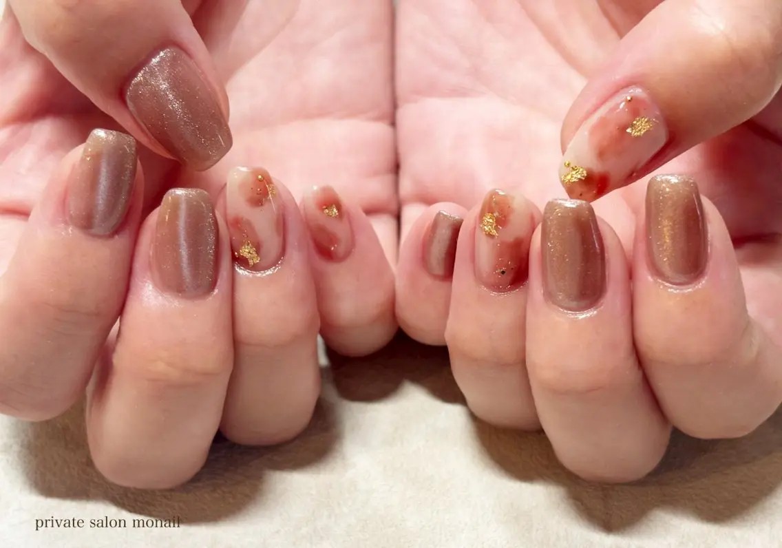 ネイル ハンドネイル nail salon monailのネイルデザイン
