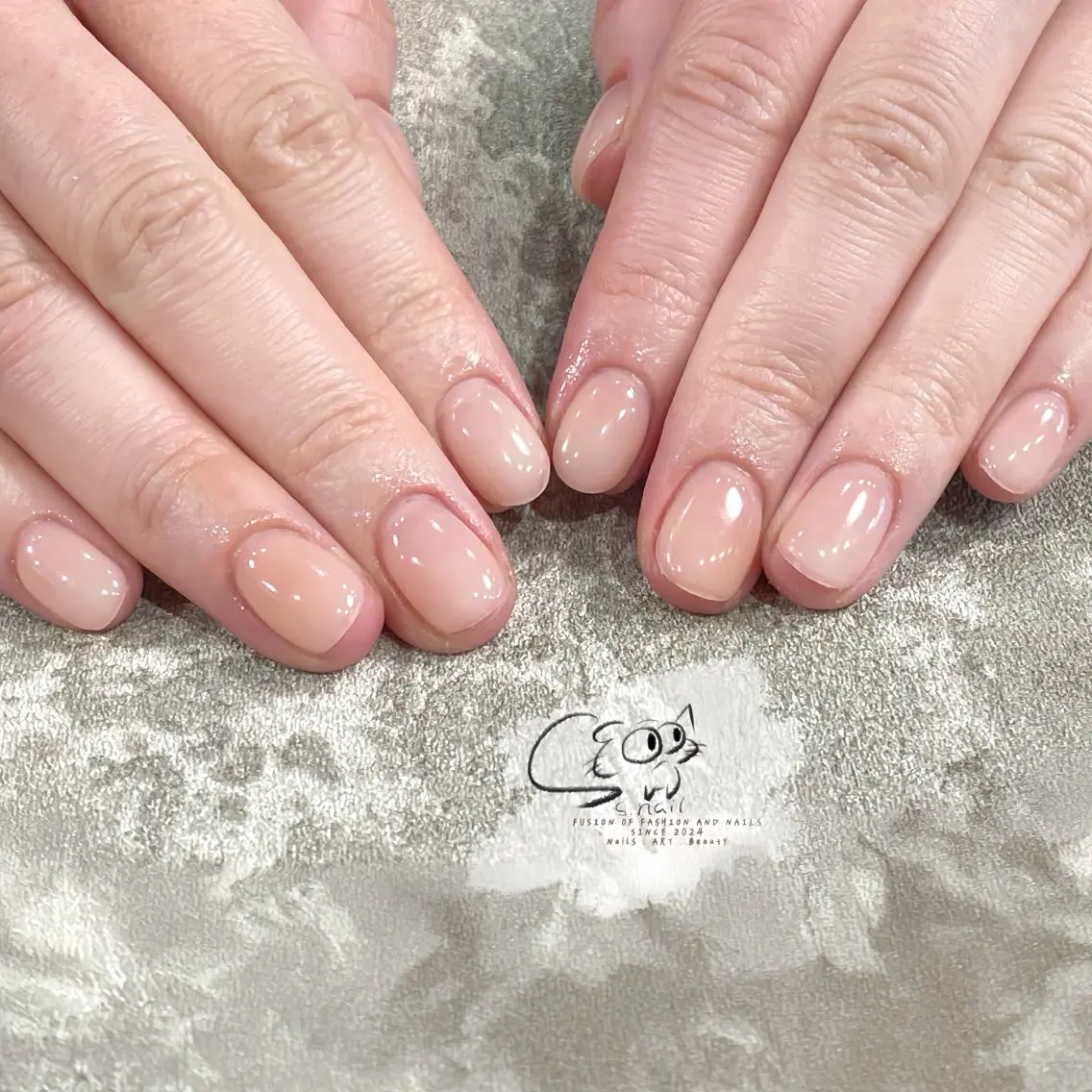 ネイル チークネイル フレンチネイル グラデーション マグネットネイル ワンカラーネイル S.nail _のネイルデザイン