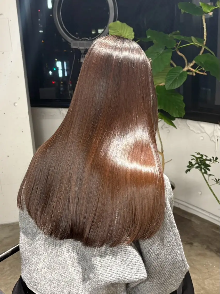 ロング カラー ブラウンカラー ゆうご/心斎橋 /カラーモデル募集中のヘアスタイル