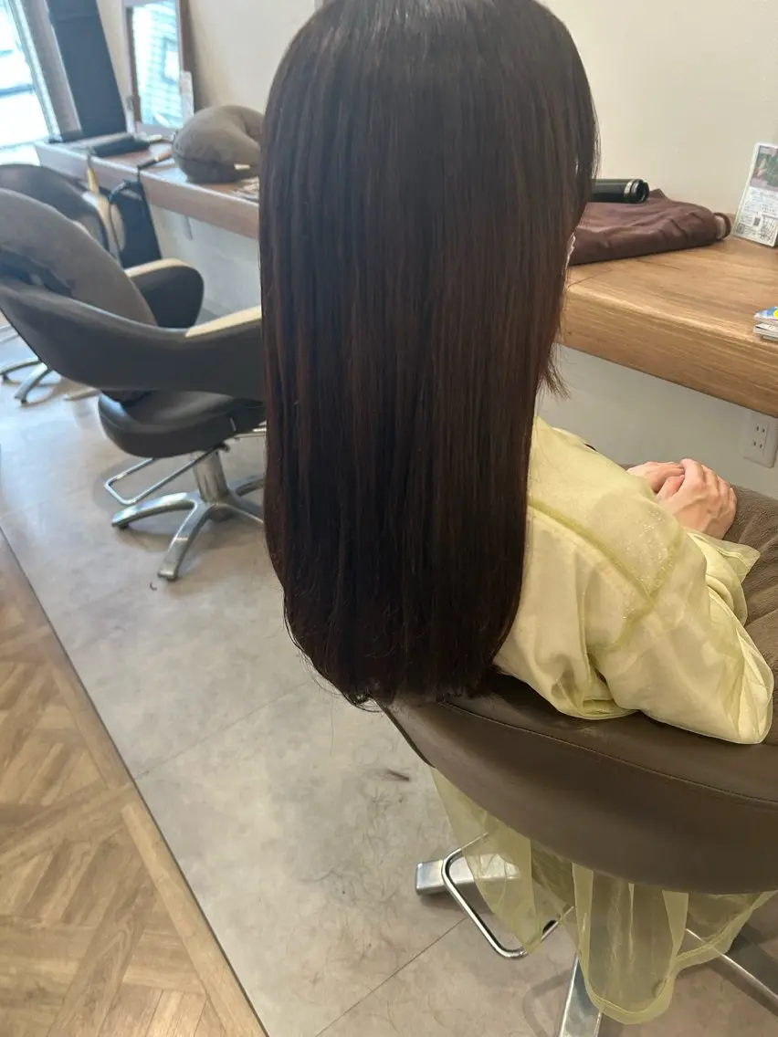 ロング やまこし 美裕樹のヘアスタイル