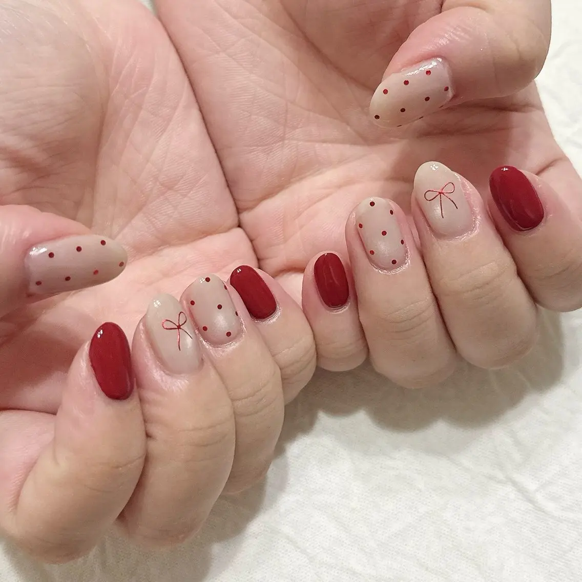 ネイル マグネットネイル ハンドネイル peaberry nailのネイルデザイン