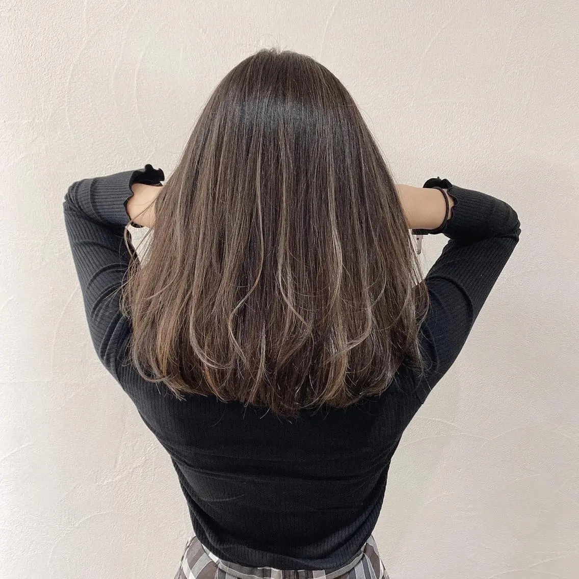 セミロング カラー カット ヘアカラー トリートメント ハイライト／髪質改善 裕樹のヘアスタイル
