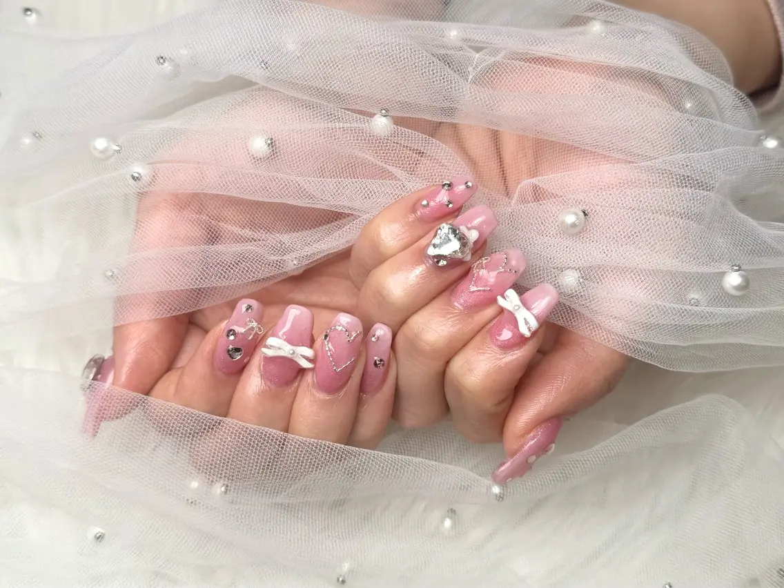 ネイル ハンドネイル peTiT ✨️ yuzuki💞🫧のネイルデザイン