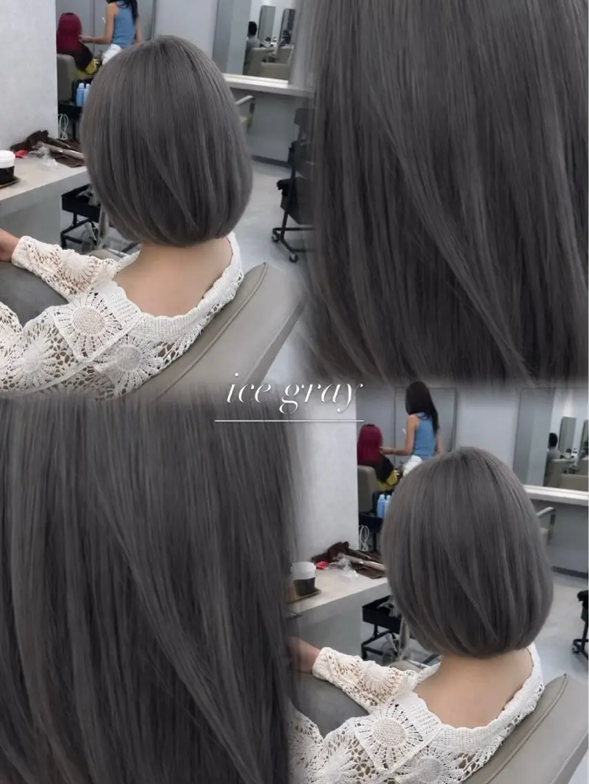 ミディアム 薄井舞｜ハイトーン× エクステの神様のヘアスタイル