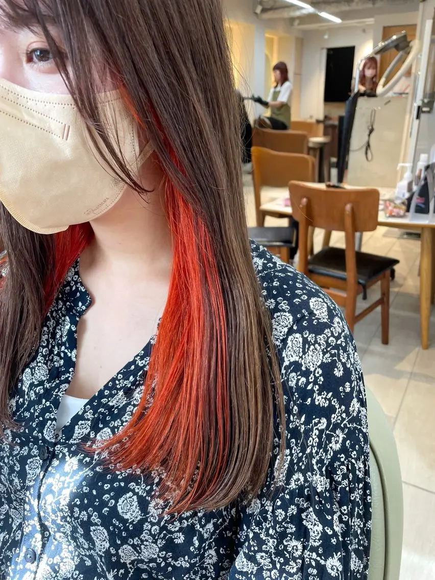 ロング カラー ベージュカラー 透明感カラー 韓国風カラー ラベンダーカラー ラベンダーピンク ヘアカラー 樋口 将輝のヘアスタイル