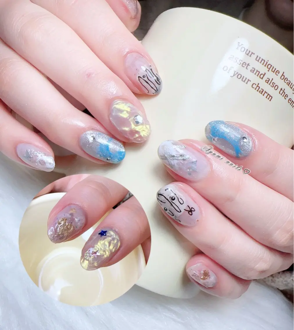 ネイル ニュアンスネイル Ayumi nails川崎店のネイルデザイン