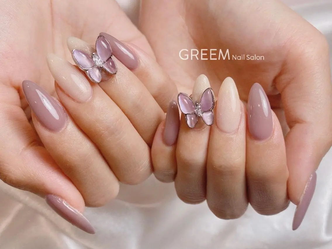 ネイル 韓国ネイル ピンク GREEM グリームのネイルデザイン