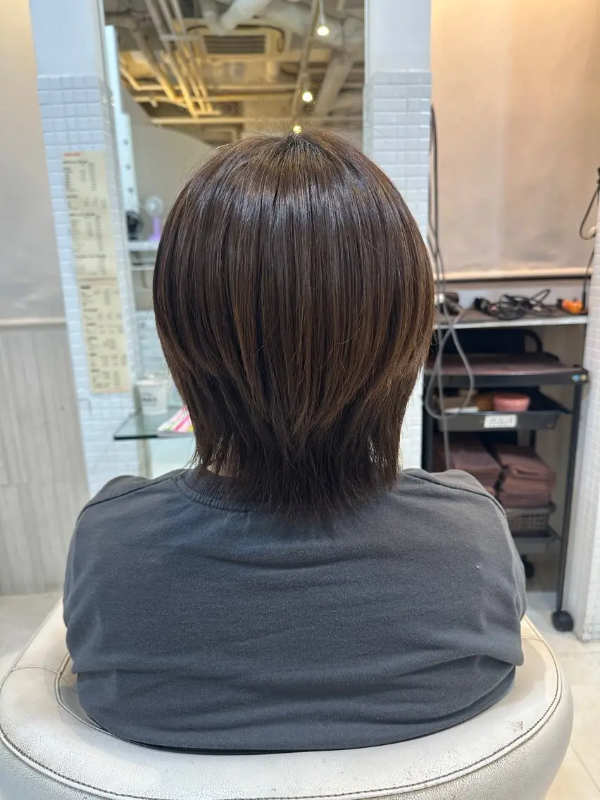 ショート 谷 有生のヘアスタイル