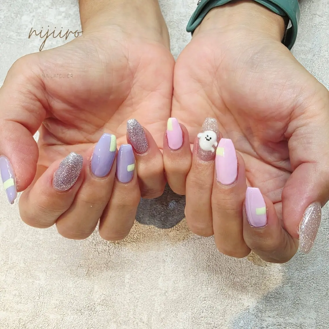 ネイル ハンドネイル nijiiro🌈 サトウのネイルデザイン