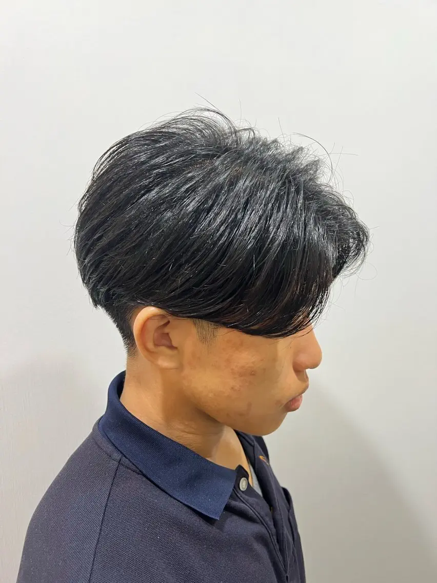ショート メンズ センターパート 🧸メンズ専門🧸 蛯名修人のヘアスタイル