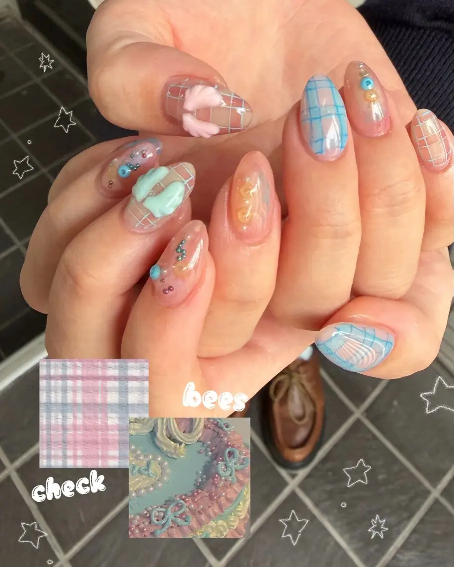 ネイル ハンドネイル フットネイル ASA nail / アート☀︎ニュアンスのネイルデザイン