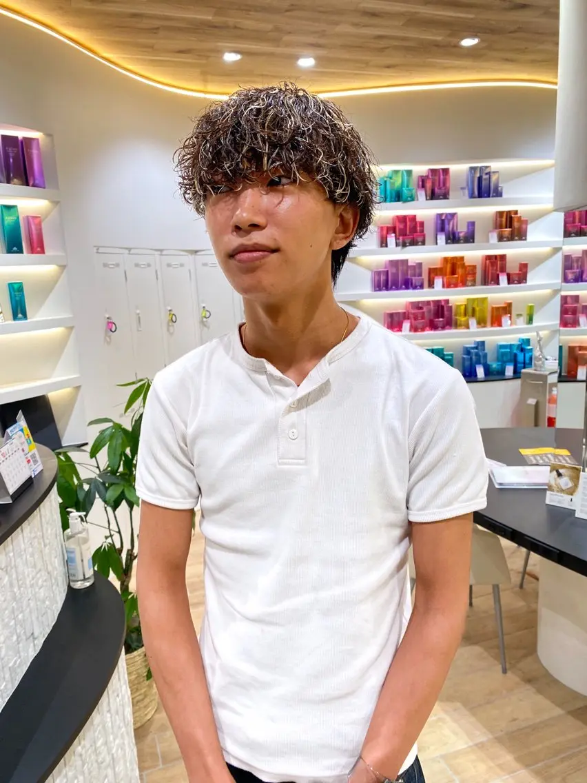 パーマ メンズ arch by kenjeのヘアスタイル