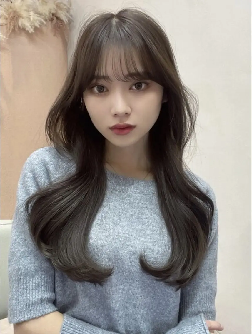 撮影モデル募集✨【女性限定】韓国ヘア、お顔周りカット、レイヤーカットまた、補足説明をご確認の上ご予約頂けますと幸いです！の写真