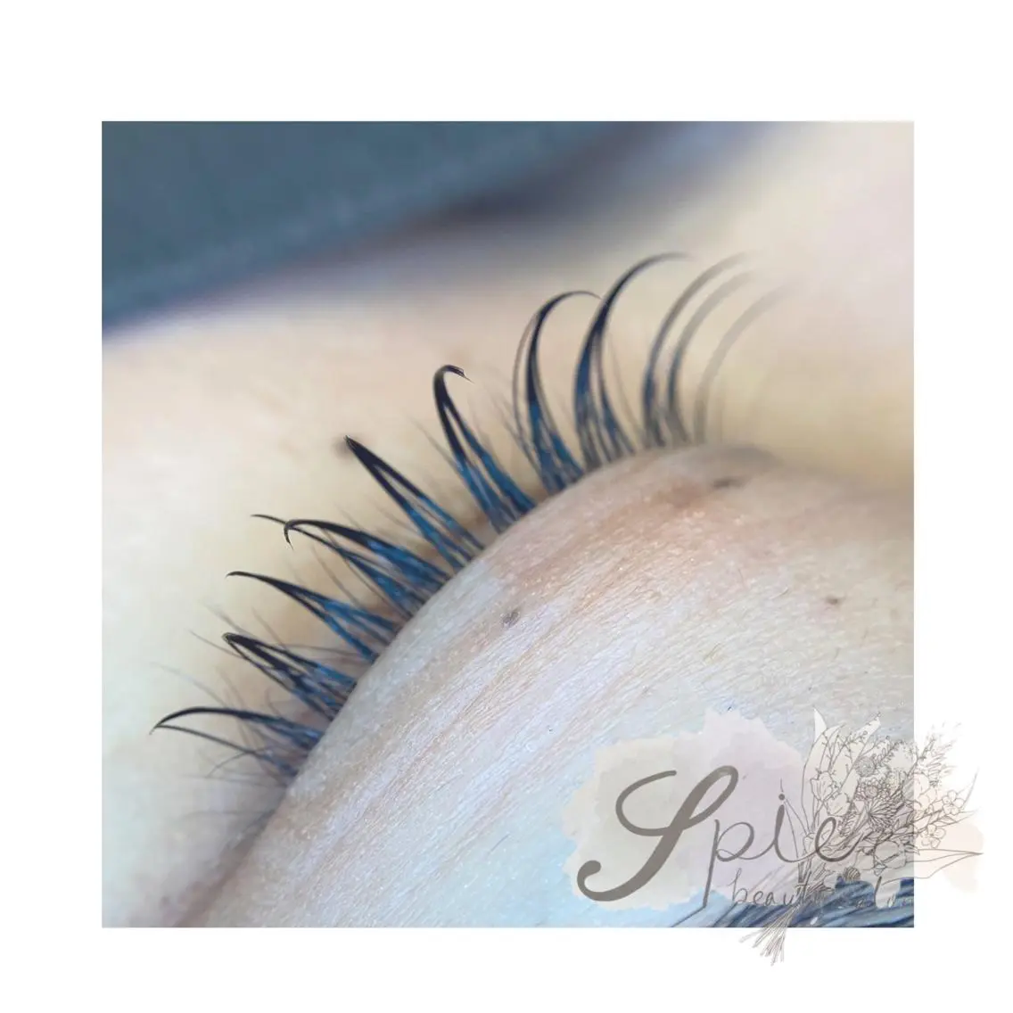 マツエク・マツパ 束感まつ毛 フラットラッシュ 一重×まつ毛パーマ Eyelist nakaseのマツエク・マツパデザイン