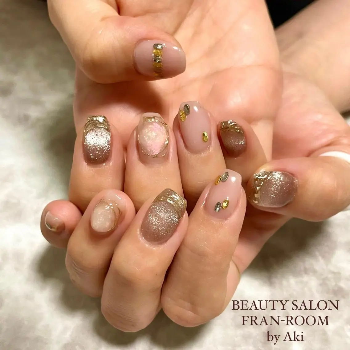 ネイル ジェルネイル パラジェル FRAN -ROOMのネイルデザイン
