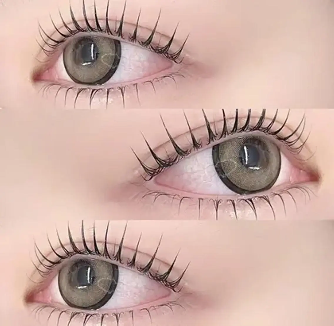 🩶上下セット60分🩶《韓国風束感パリジェンヌラッシュリフト》瞳を大きく👀🎀（マツエクOFFある方申告ください）の写真