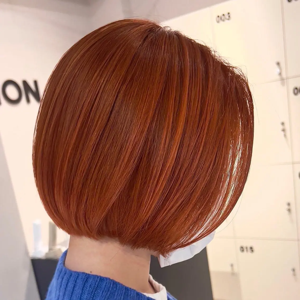 ショート カラー トリートメント 新宿/透明感カラー/ 髪質改善/桜良のヘアスタイル