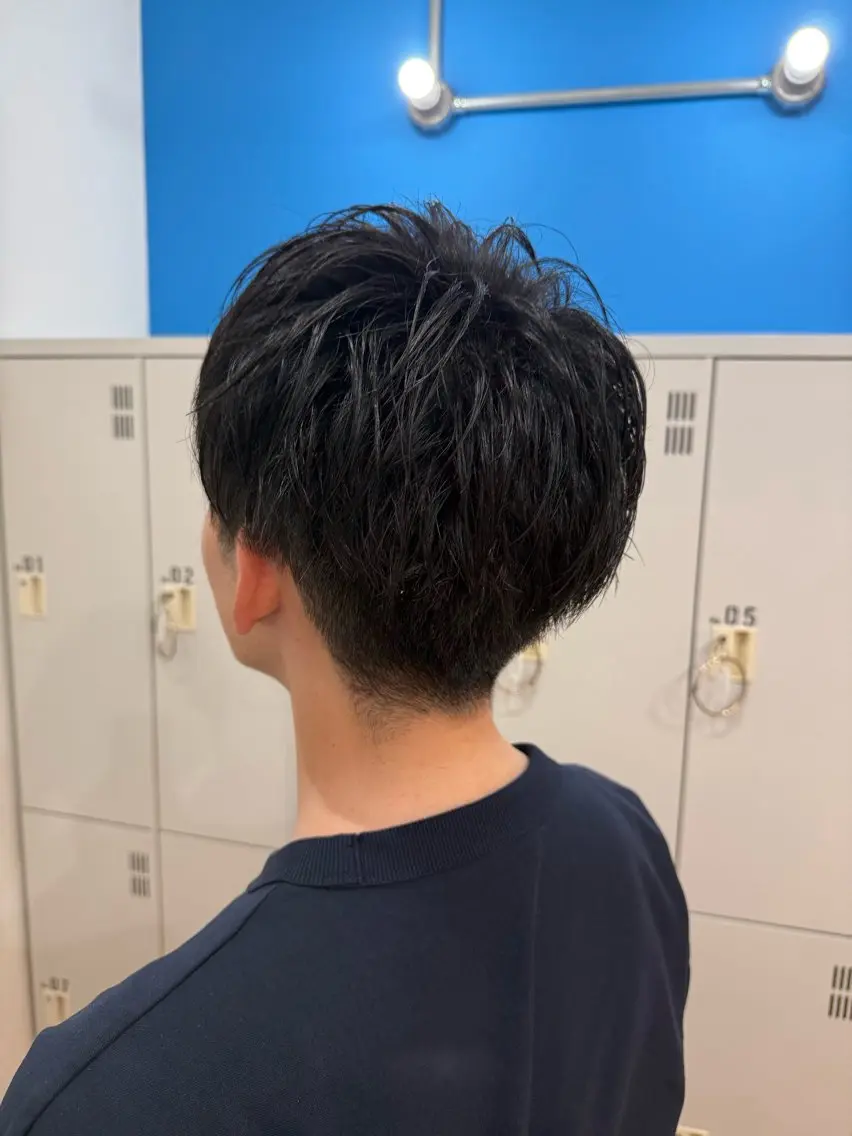 メンズ アップバング ツーブロック fenice natsumiのヘアスタイル
