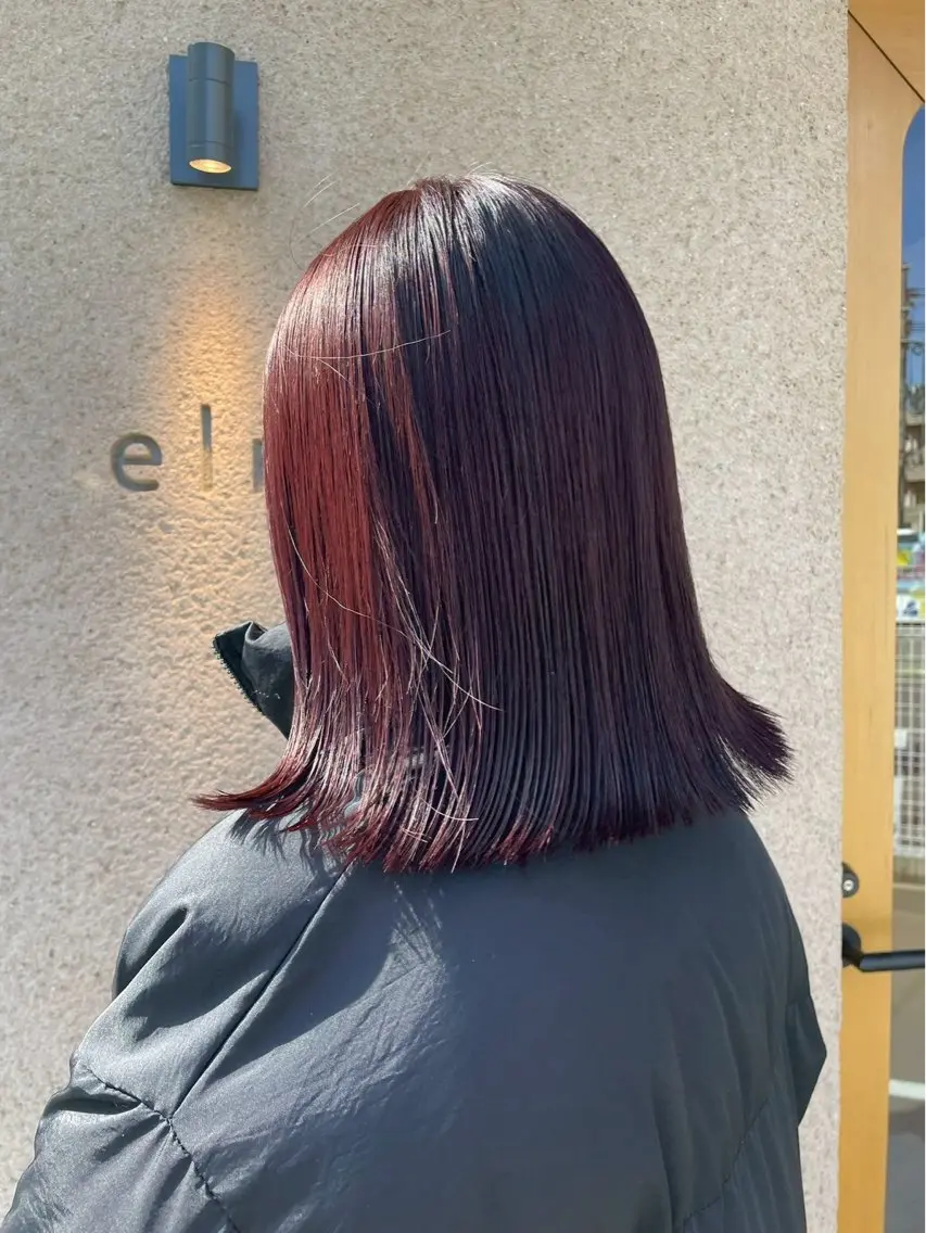 カラー 期間限定モデル募集* 【平尾高宮】黒田樹里のヘアスタイル