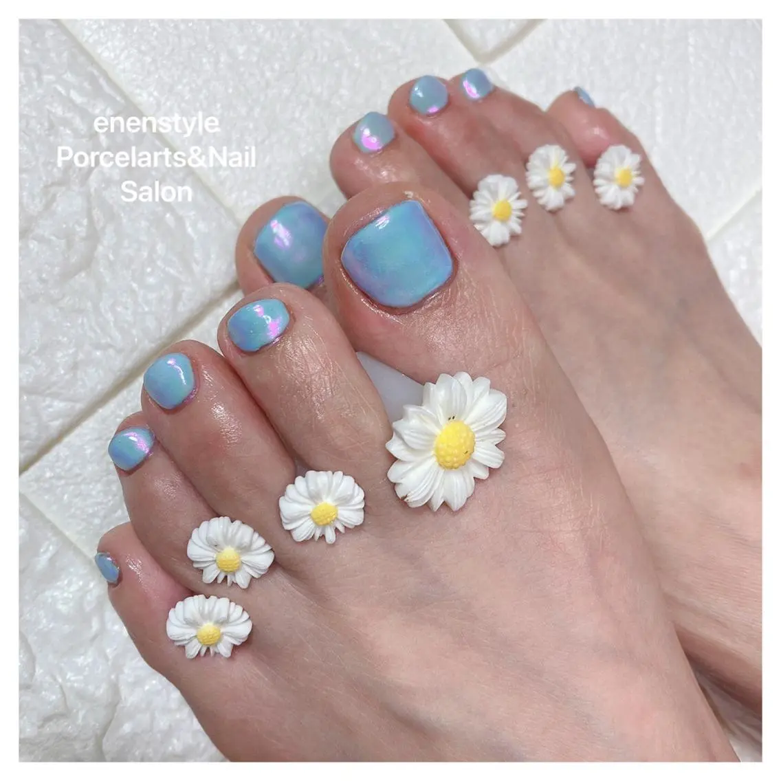 ショート ネイル ハンドネイル フットネイル 🐾enen style 🐾のネイルデザイン