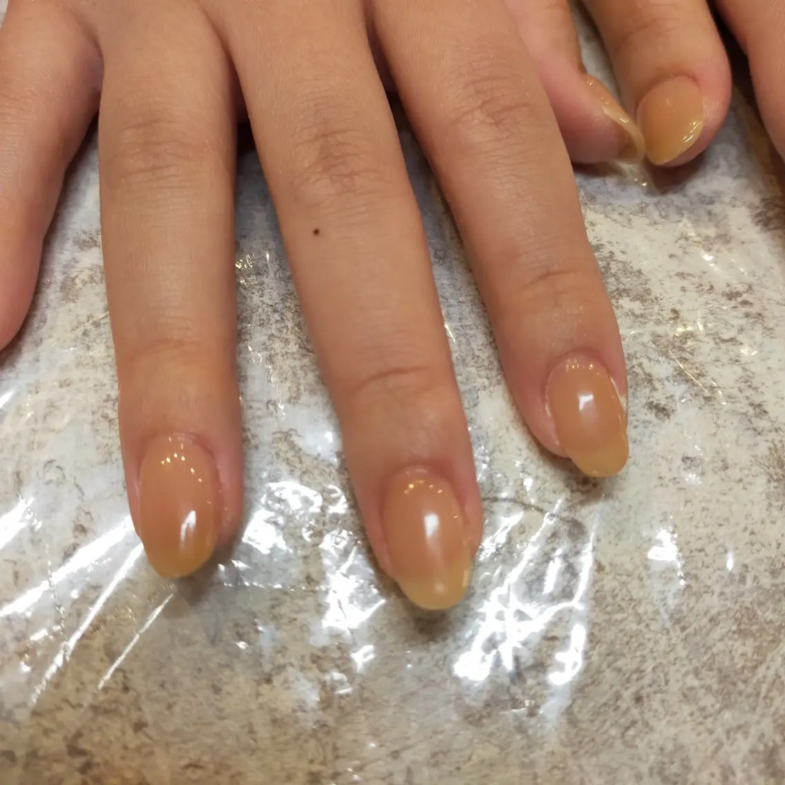 (オフあり) HAND.💅ワンカラー⭐️2色選べる♪オフ無料の写真