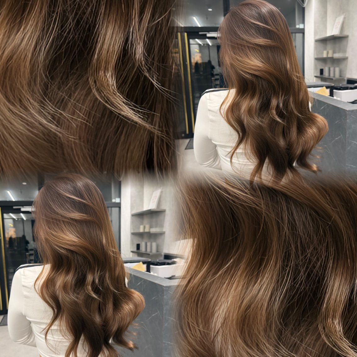 ロング レイヤーカット カット ヘアカラー トリートメント レイヤー/海外ヘア 🇺🇸TOMONAのヘアスタイル