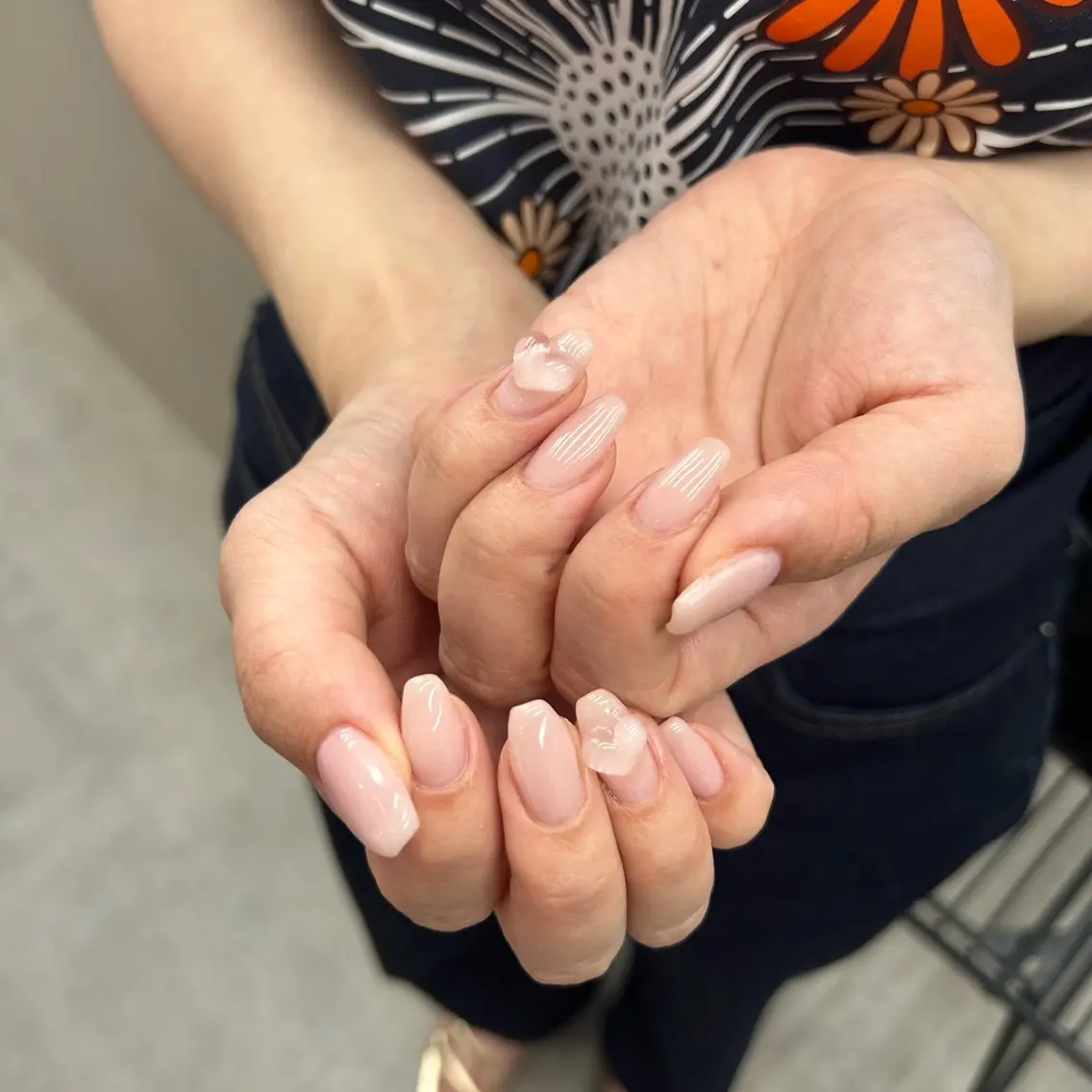 ネイル SHELLTOKYO 💜Kazamakiのネイルデザイン