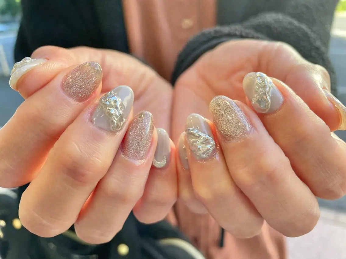 ネイル ハンドネイル Ash関内ネイリスト 荒木のネイルデザイン