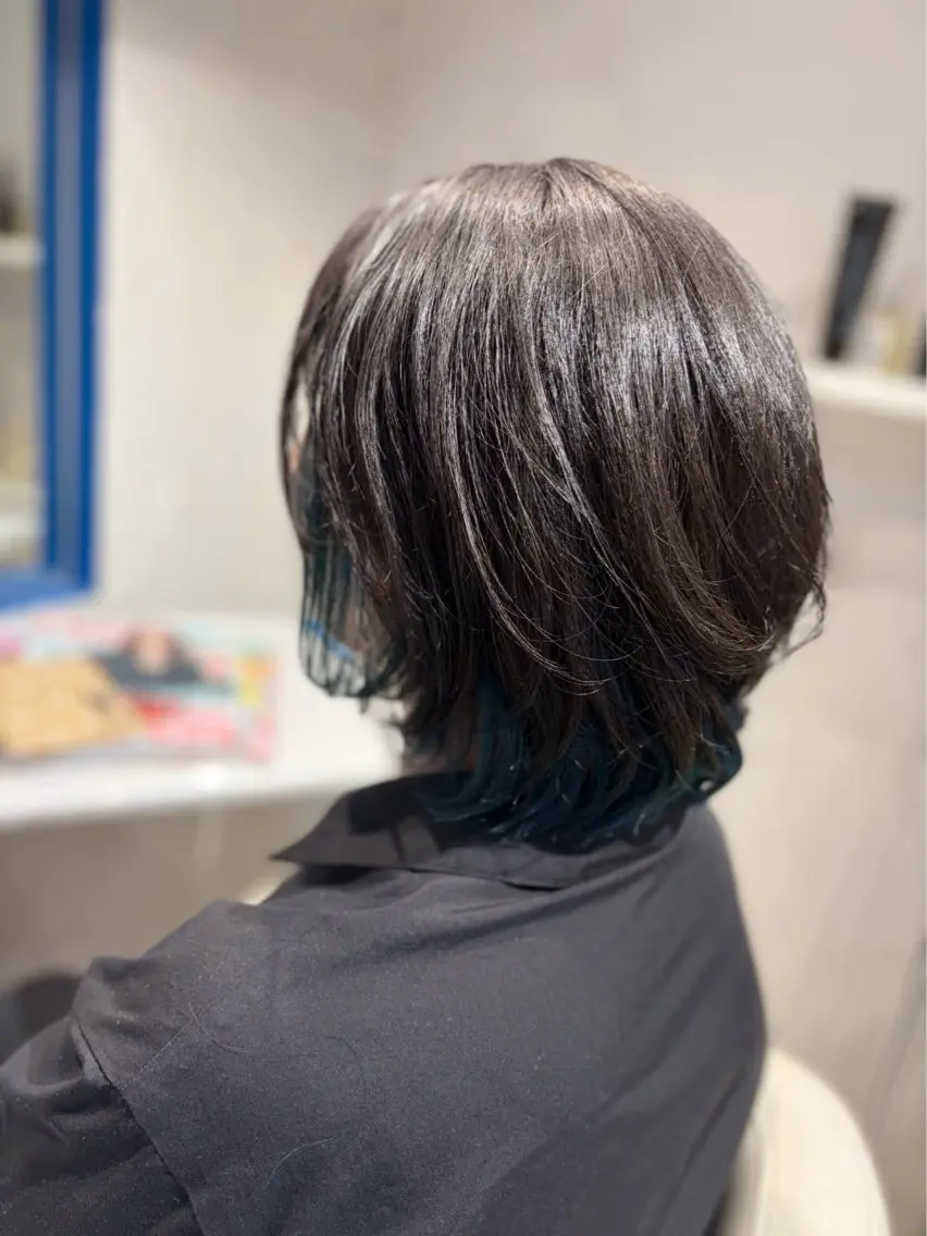 ミディアム カラー カット ヘアカラー トリートメント ヘッドスパ MASUMI hair&spaのヘアスタイル